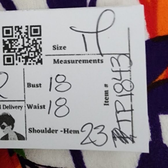 Vintage Marjorie Hamilton Red Floral Sleeveless Button Up Top Size M - Picture 8 of 8